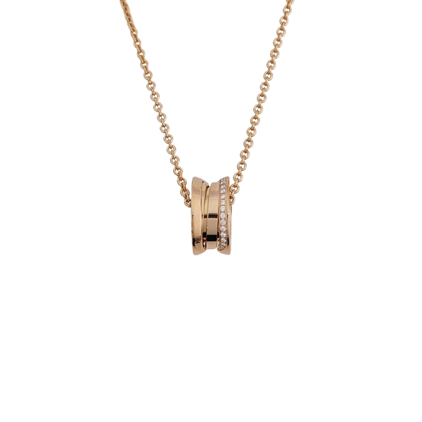 B.ZERO1 18k Rose Gold Necklace