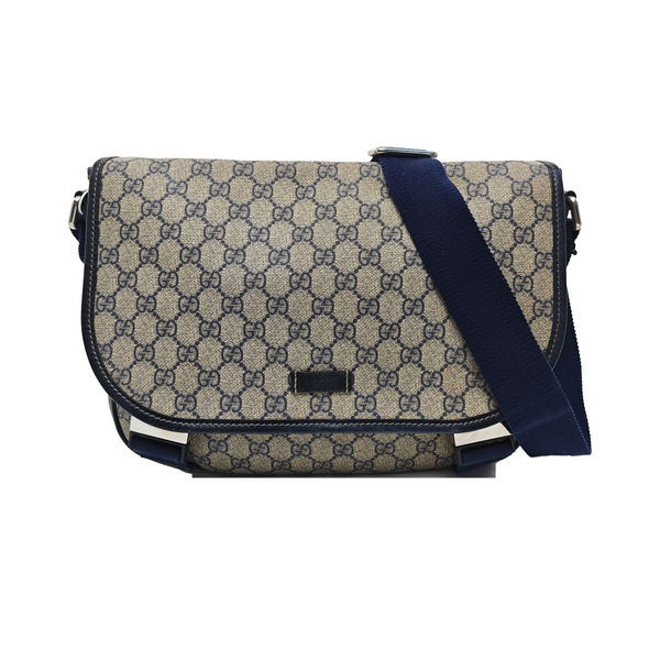 Monogram Coated Canvas Shoulder Bag Beige
