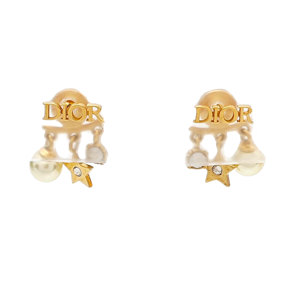 Metal Gold Stud Earrings
