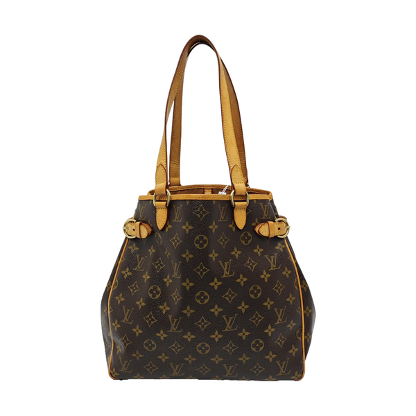 BATIGNOLLES MM Monogram Coated Canvas Brown
