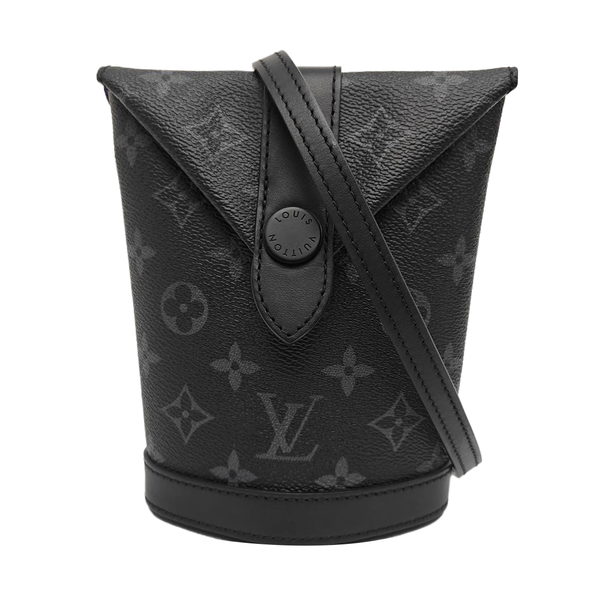 ENVELOPE Monogram Coated Canvas Black