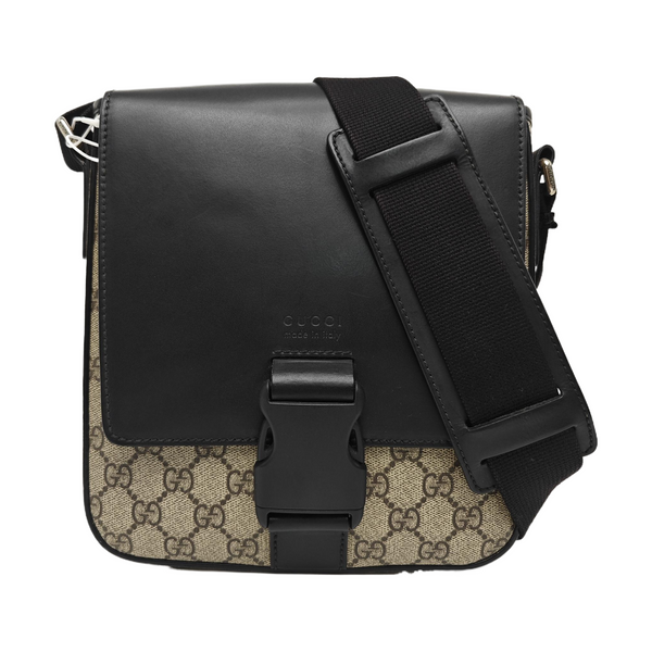 Monogram Coated Canvas Shoulder Bag Beige