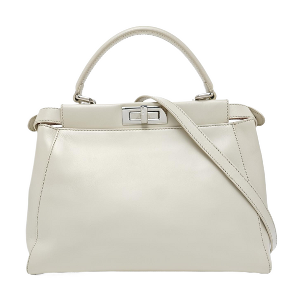 Peekaboo Medium Calfskin Beige