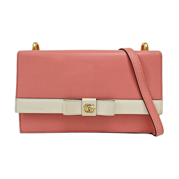 Calfskin Shoulder Bag Pink
