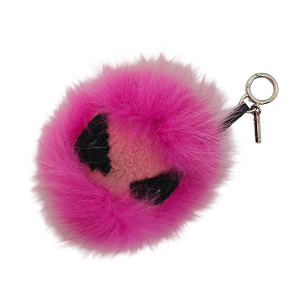 Fabric Bag Charm Red