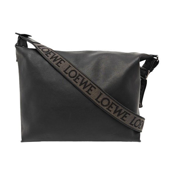 Calfskin Shoulder Bag Black