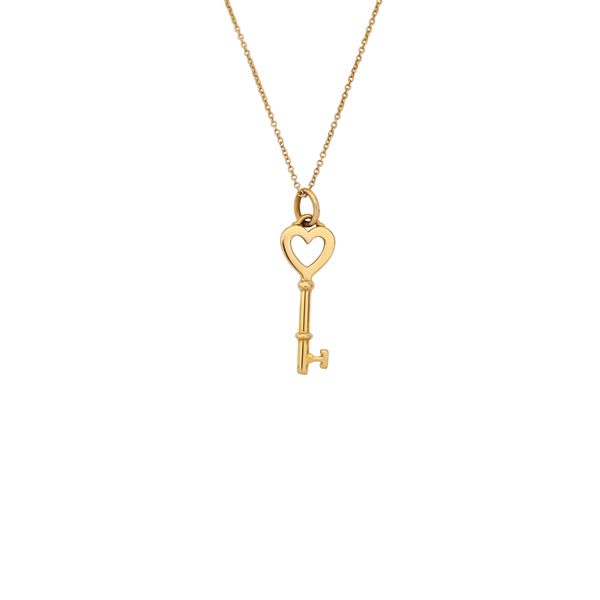 Tiffany Keys 18k Rose Gold Necklace