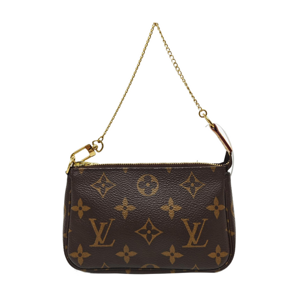 ACCESSOIRES Mini Monogram Coated Canvas Brown