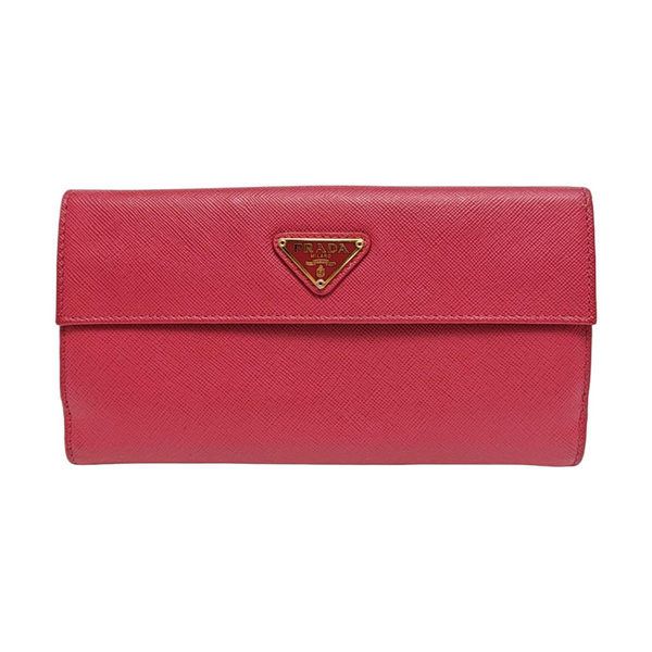 Calfskin Wallet Red