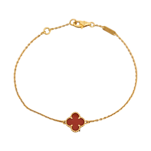 Sweet Alhambra 18k Rose Gold Bracelet