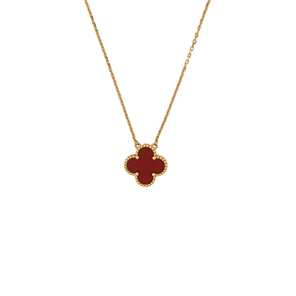 Vintage Alhambra 18k Gold Necklace