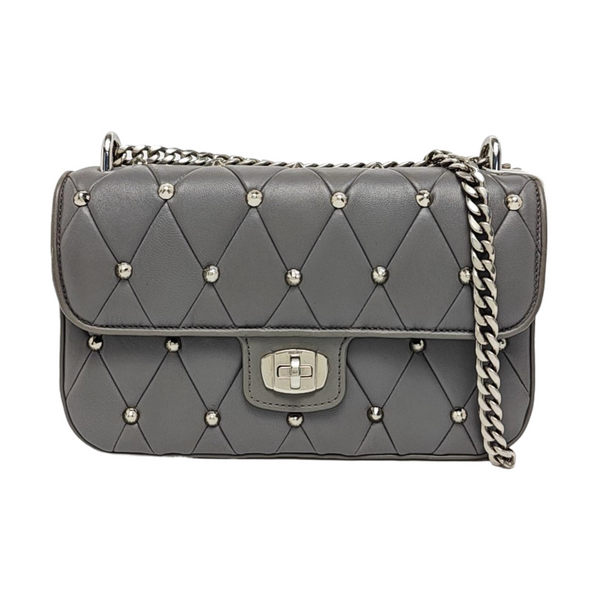 Pattina Nappa Quilted Lambskin Gray