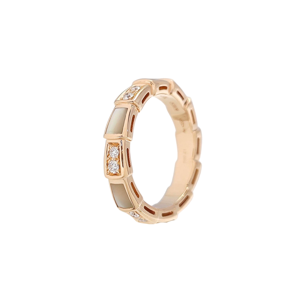 SERPENTI 18k Rose Gold Ring EU 49