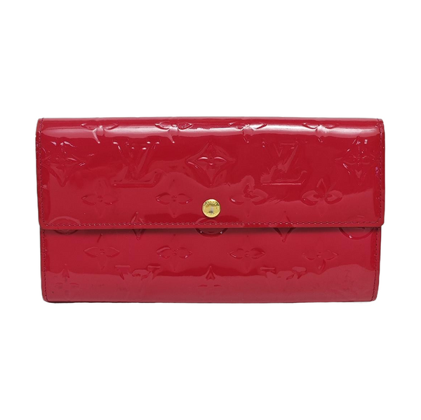 PORTE MONNAIE Patent Leather Red Wallet