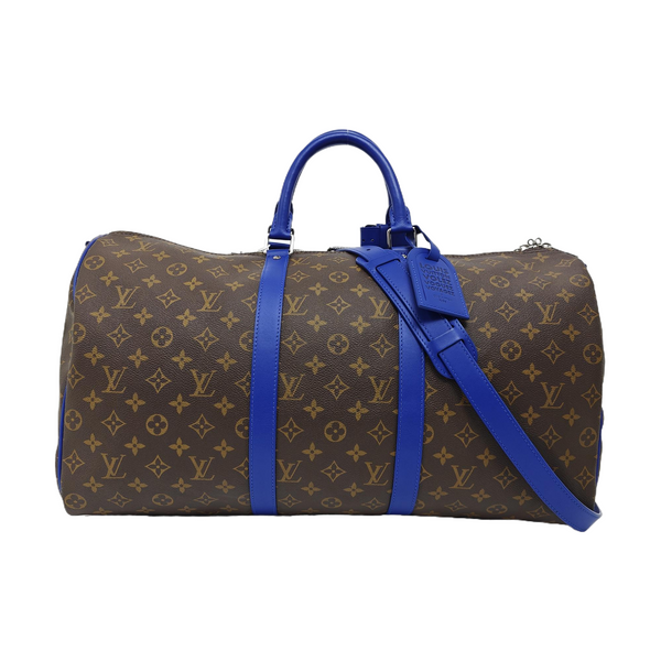 KEEPALL 50 Coated Canvas Brown