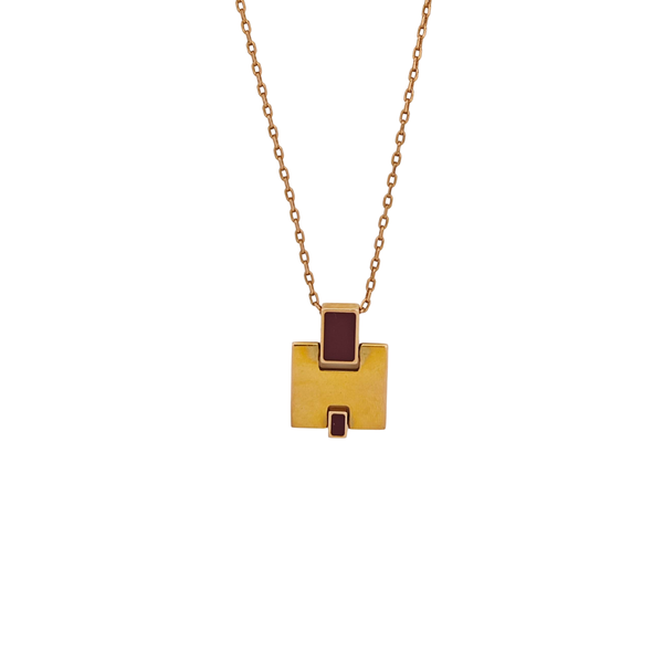 Eileen Metal Gold Necklace