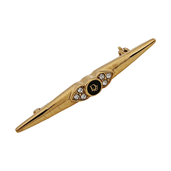 Metal Gold Brooch
