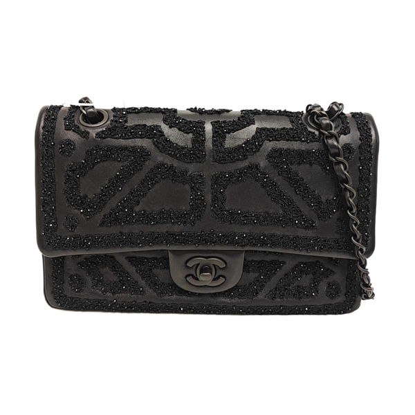 CLASSIC FLAP Medium Fabric Black
