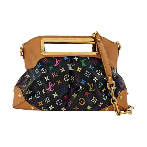 LV × TM JUDY Monogram Coated Canvas Black