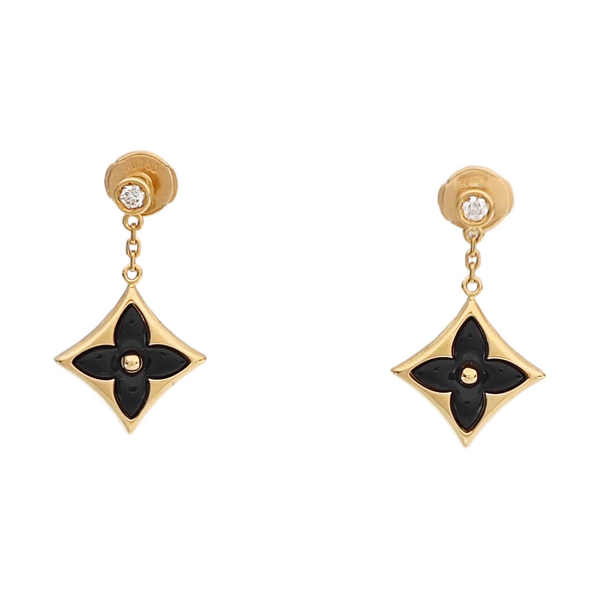 COLOR BLOSSOM 18k Gold Rose Gold Stud Earrings