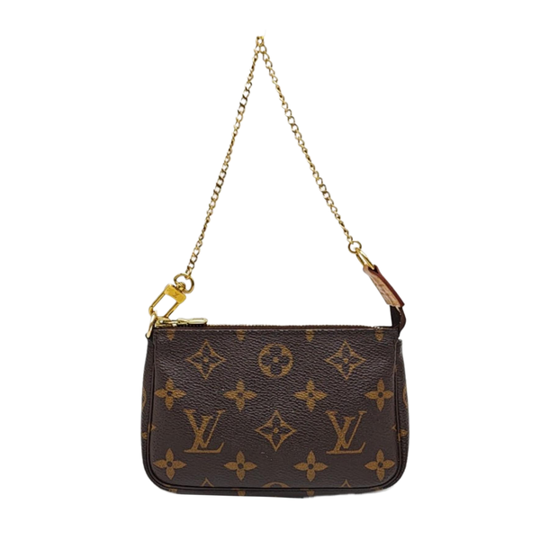 ACCESSOIRES Mini Monogram Coated Canvas Brown