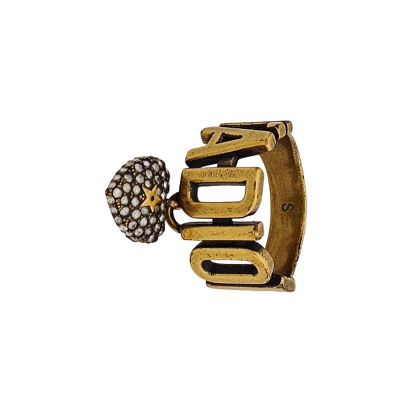 J'adior Metal Gold Ring EU 49