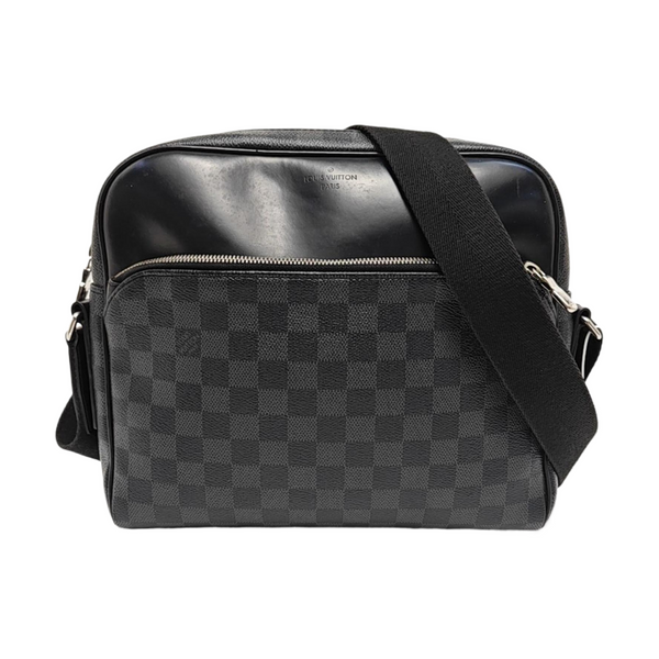 DAYTON PM Damier Graphite Coated Canvas Gray