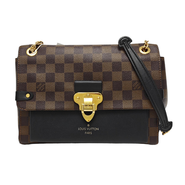 VAVIN PM Damier Ebene Coated Canvas Brown