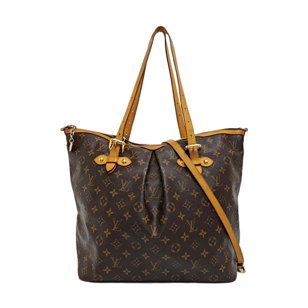 PALERMO GM Monogram Coated Canvas Brown