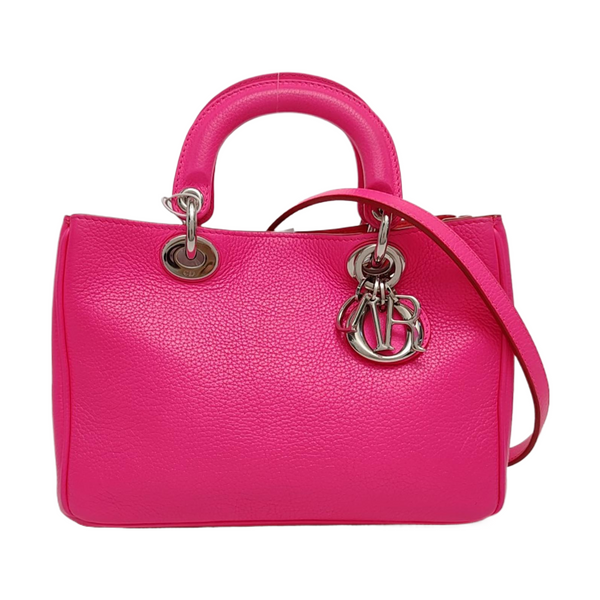 Authenticated pre-owned Diorissimo Calfskin Pink - Tote Bag at Looply