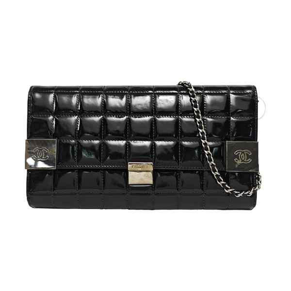 CHOCOLATE BAR Patent Leather Black