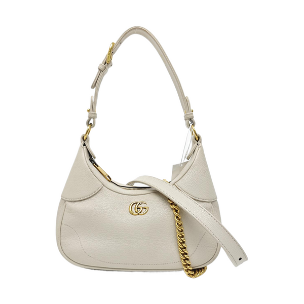 Aphrodite Small Calfskin White