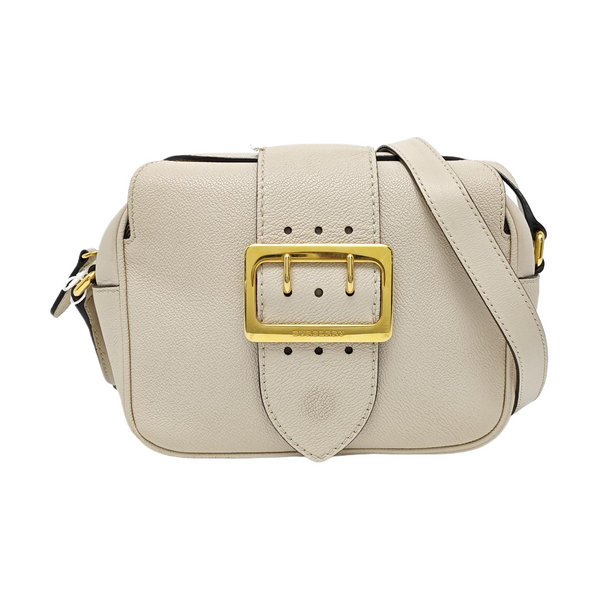 Buckle Calfskin Beige