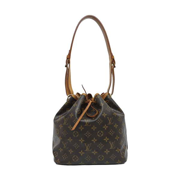 NÉONOÉ PM Monogram Coated Canvas Brown