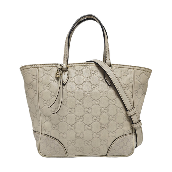 Bree Monogram Calfskin Beige