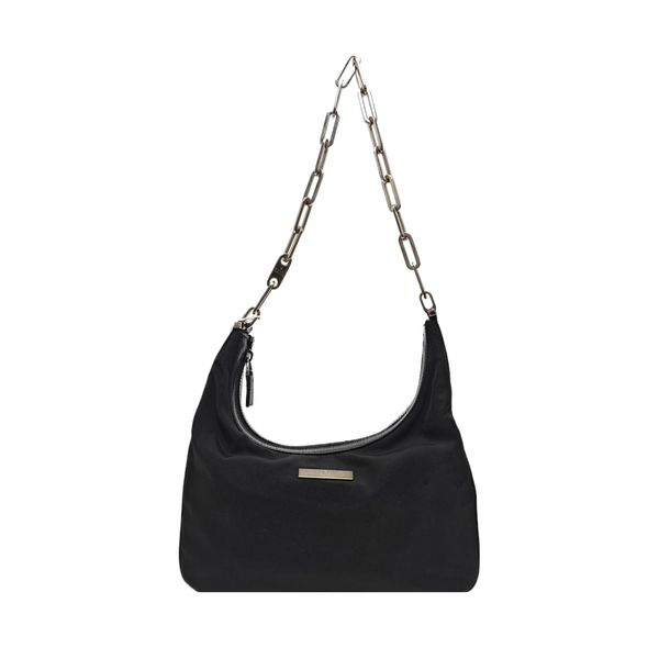 Canvas Shoulder Bag Black