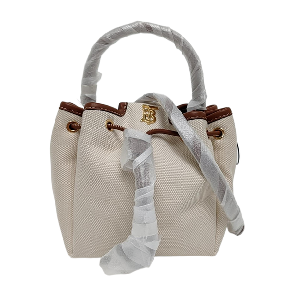 TB Mini Canvas Beige