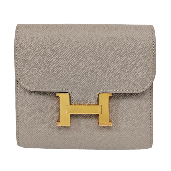 Constance Calfskin Gray Wallet