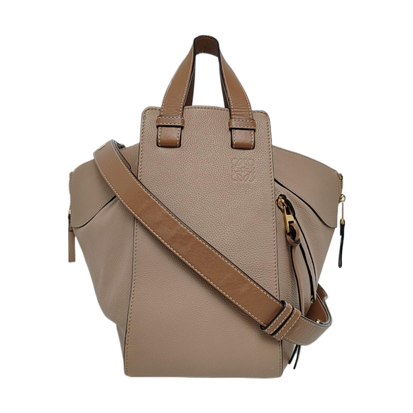 Hammock Small Calfskin Beige