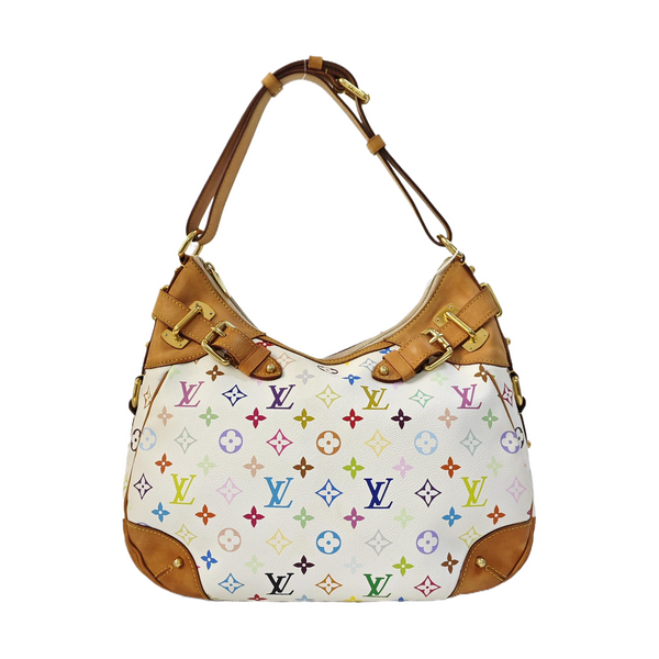 LV × TM GRETA Monogram Coated Canvas White