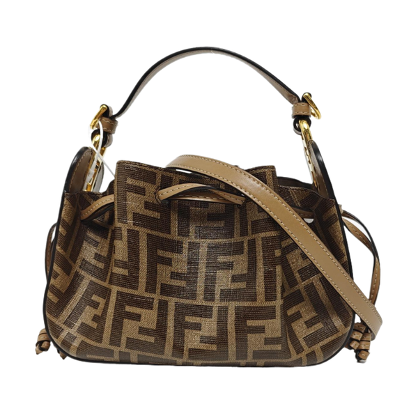 POMODORINO Mini Coated Canvas Brown
