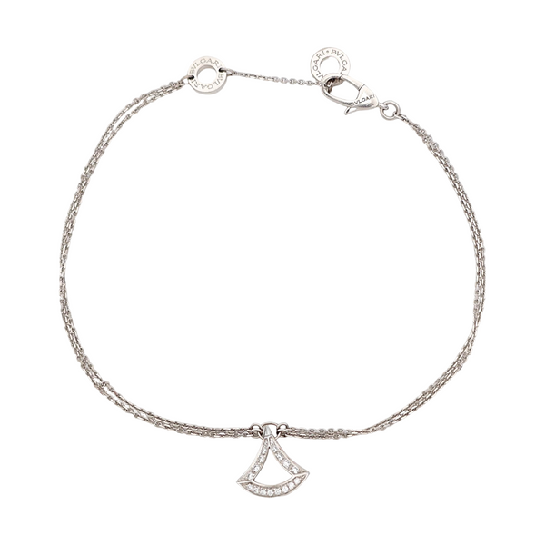 DIVAS' DREAM 18k White Gold Silver Bracelet