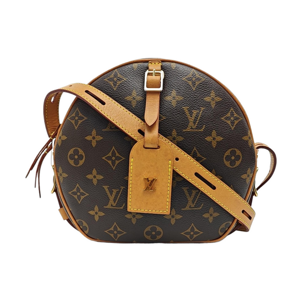 BOITE CHAPEAU MM Monogram Coated Canvas Brown