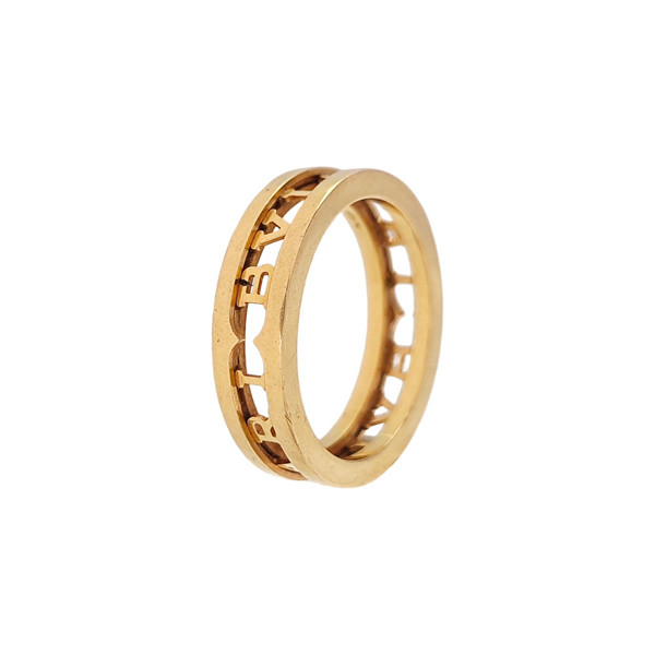 B.ZERO1 18k Rose Gold Ring EU 59