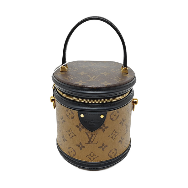 CANNES PM Monogram Coated Canvas Brown