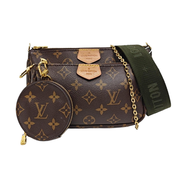 MULTI Monogram Coated Canvas Brown