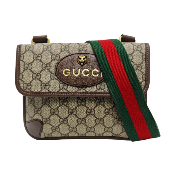 Neo Vintage Small Monogram Coated Canvas Beige