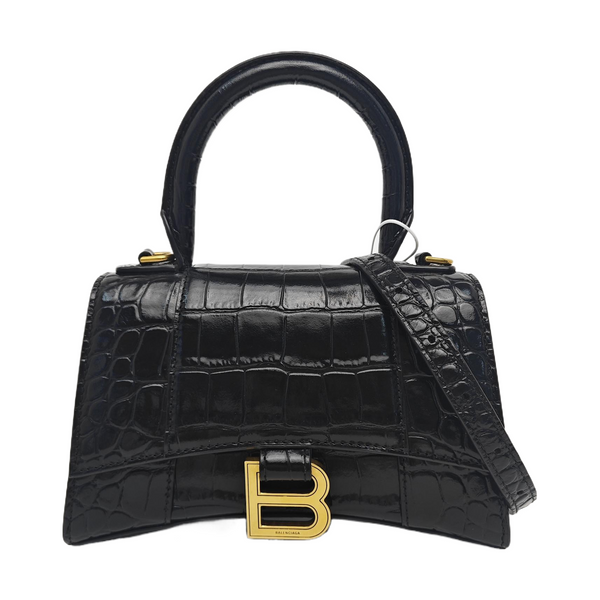 Hourglass XS Calfskin Black