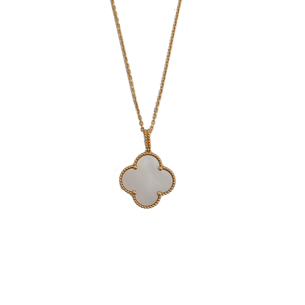 Magic Alhambra 18k Gold Necklace