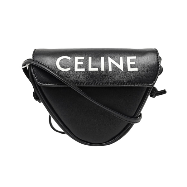 TRIANGLE Calfskin Black